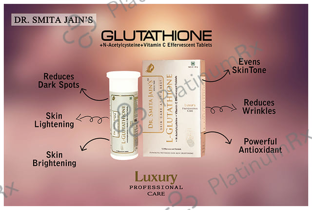 Dr. Smita Jain's L Glutathione Effervescent Tablet 15s