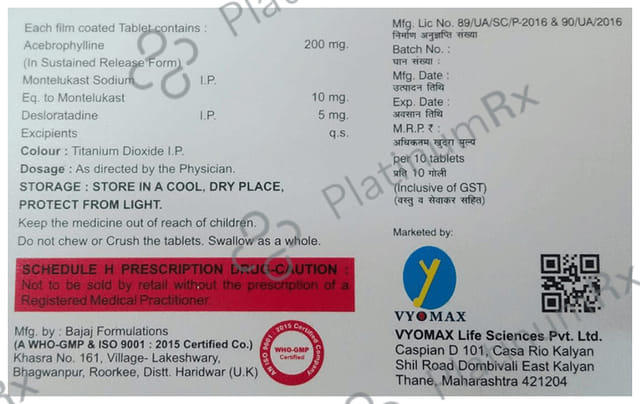 Moncezin-DL Tablet SR
