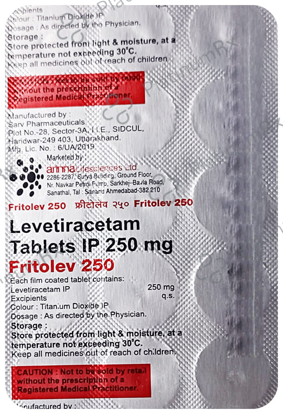 Fritolev 250mg Tablet 15s