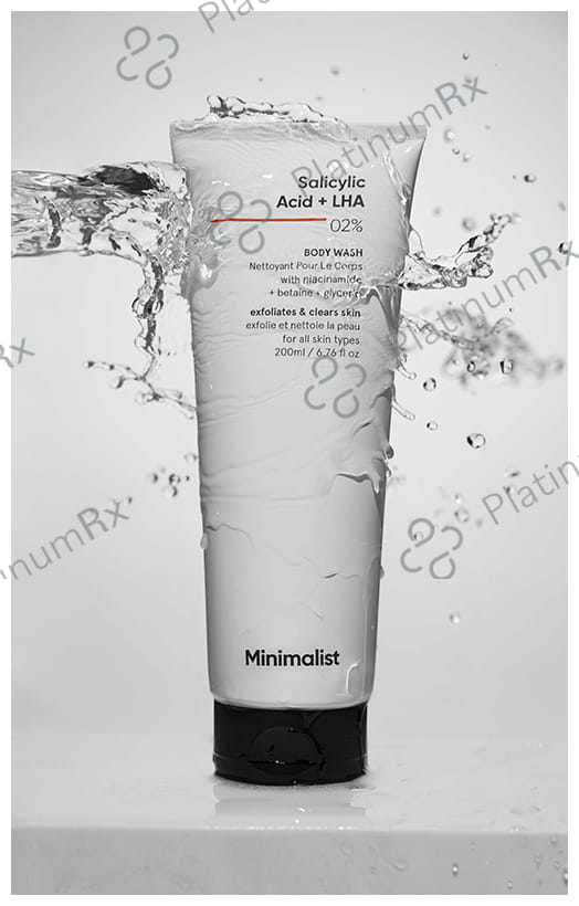 Minimalist Salicylic Acid + LHA 02% Body Wash 200ml
