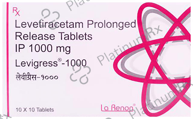 Levigress 1000mg Tablet PR 10s