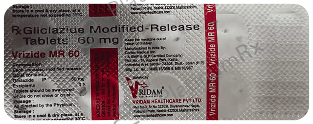 Vrizide MR 60 Tablet