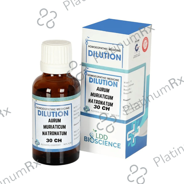 LDD Bioscience Aurum Muriaticum Natronatum Dilution 30 CH