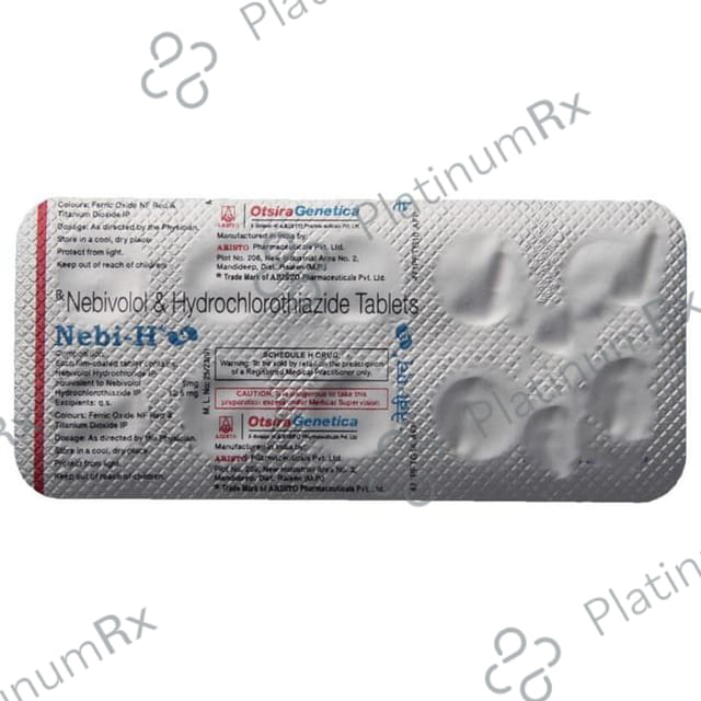 Nebi H 12.5/5mg Tablet 10s