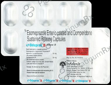 Odepraz D 30/40mg Capsule SR 10s