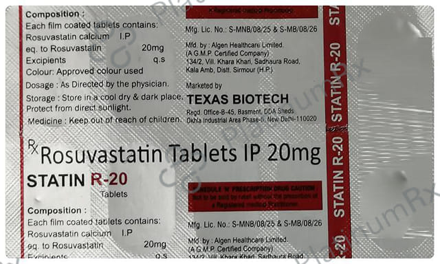 Statin R 20 Tablet