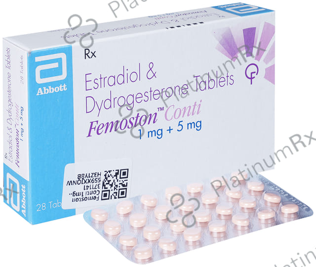 Femoston Conti 1/5mg Tablet 28s