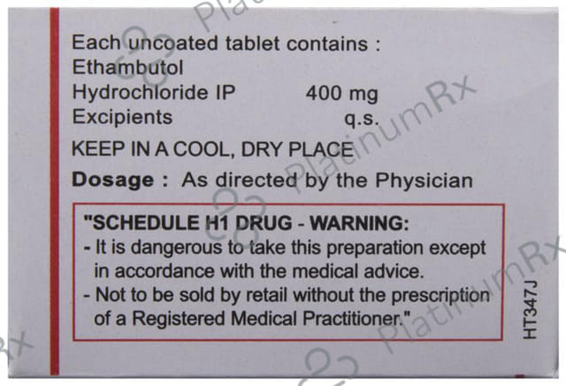 Mycobutol 400 Tablet