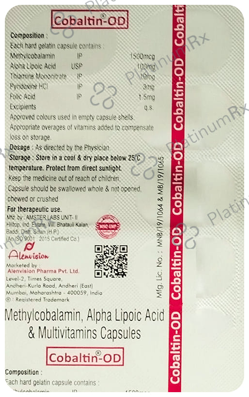 Cobaltin OD Capsule 10s
