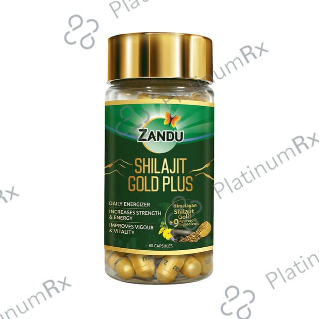 Zandu 500mg Shilajit Gold Plus Capsule 60s