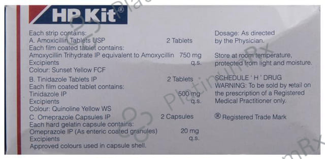 HP Kit 20/500/750mg Kit 1s