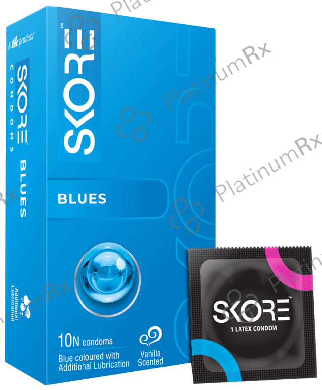 Skore Blues Condom