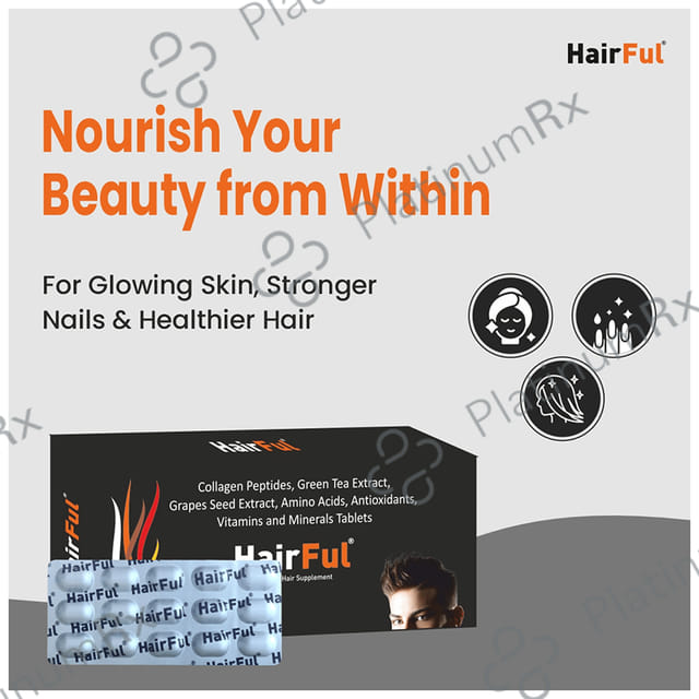 HairFul Tablet for Women & Men Hair Care