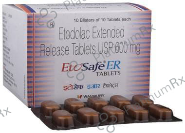 Etosafe 600mg Tablet ER 10s