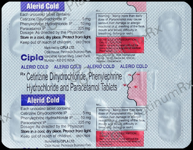 Alerid Cold Tablet