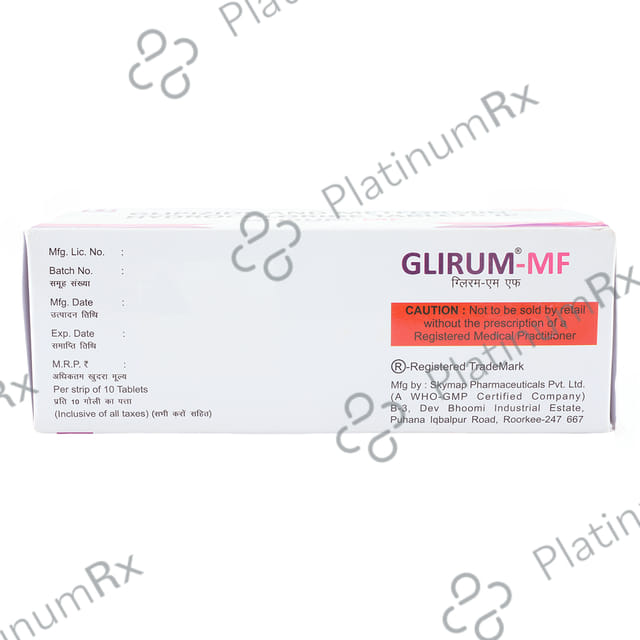 Glirum MF 5/500mg Tablet 10s