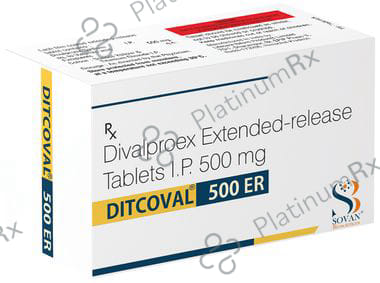 Ditcoval 500mg Tablet ER 10s
