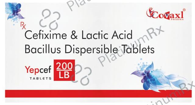 Yepcef LB 200mg Tablet 10s