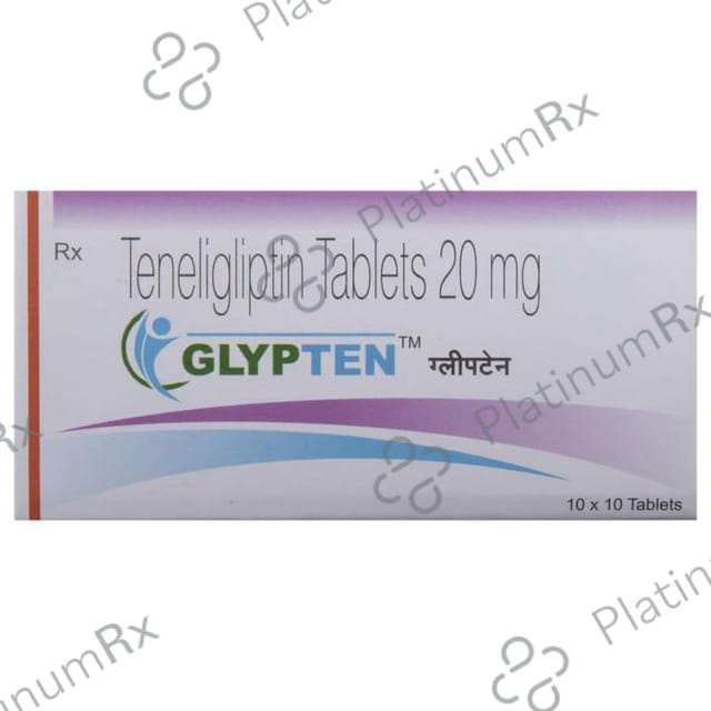 Glypten 20mg Tablet 10s