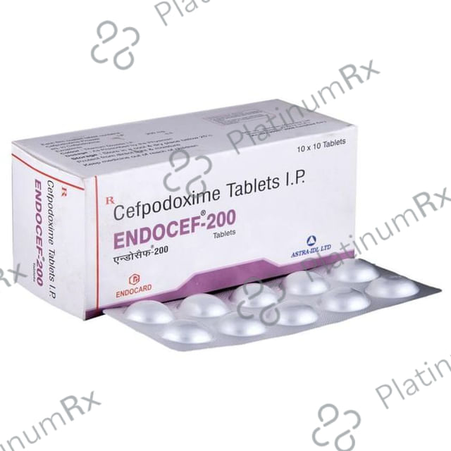 Endocef 200 Tablet