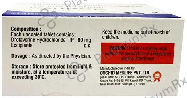 Drotyfast 80mg Tablet 10s