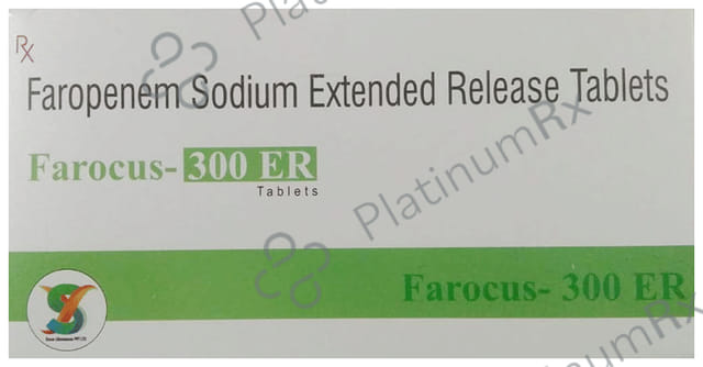 Farocus 300mg ER Tablet 6s