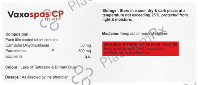 Vaxospas CP Tablet