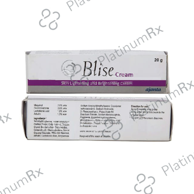 Blise Skin Lightening and Brightening Cream