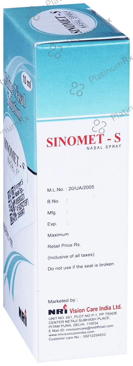 Sinomet S Nasal Spray
