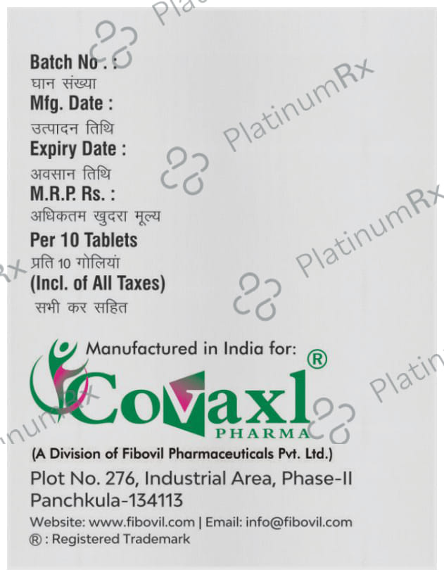 Texavax MF 500/250mg Tablet 10s