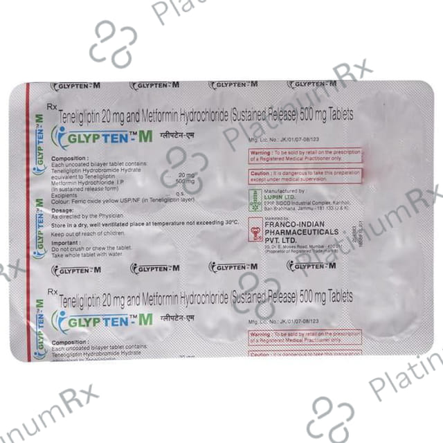 Glavin-M 2 Tablet