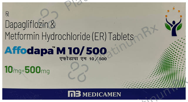Affodapa M 10/500mg Tablet ER 10s