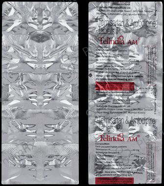 Telindia AM 40mg/5mg Tablet