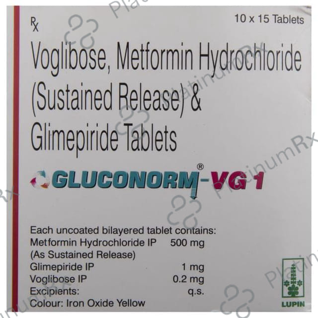 Gluconorm VG 1 Tablet SR