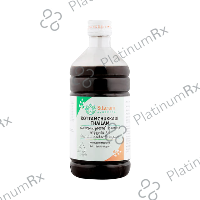 Sitaram Ayurveda Kottamchukkadi Thailam 450 ml