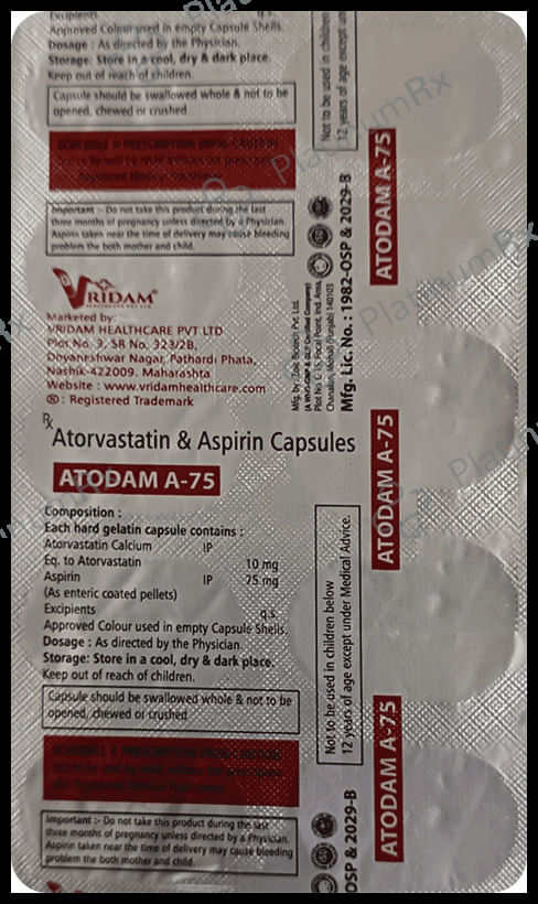 Atodam A 75 Capsule