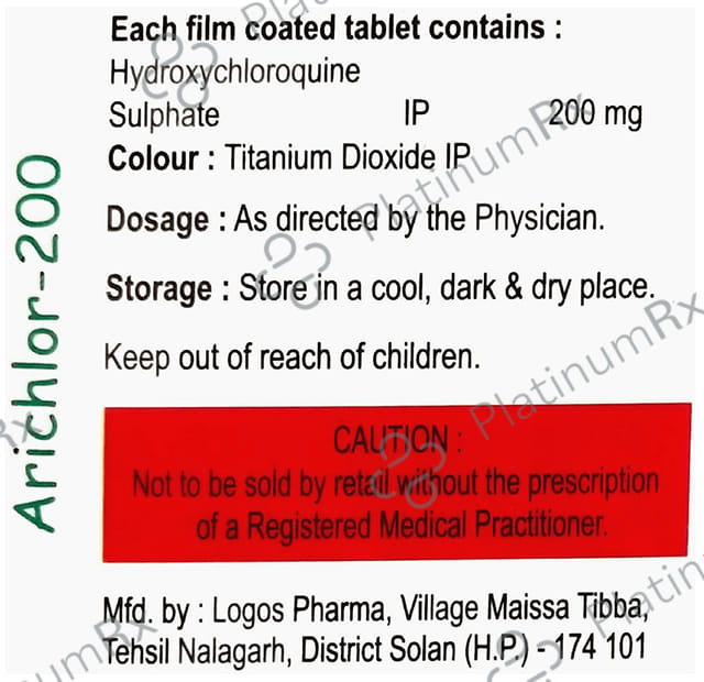 Arichlor 200mg Tablet
