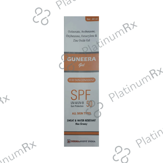 Guneera SPF 50 Gel 60ml