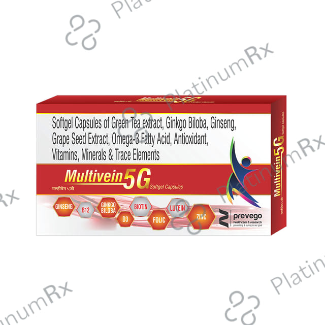 Multivein 5G Softgel Capsule 10s