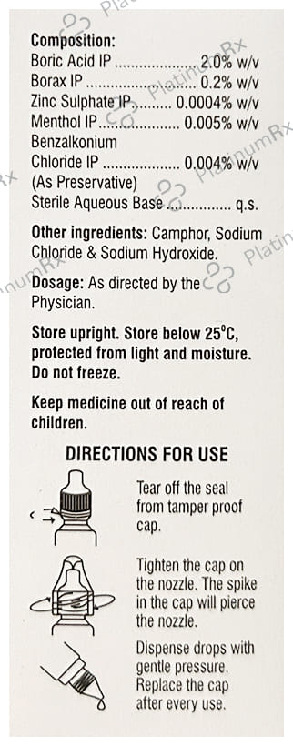 Ocurest New Sterile Eye Drop 10ml