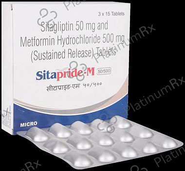 Sitapride M 50/500mg Tablet 15s