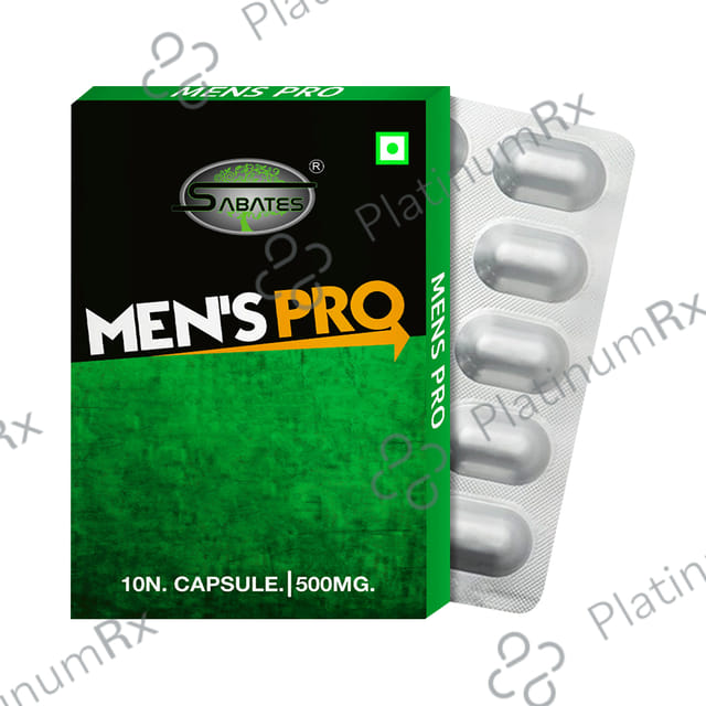 Sabates Men's Pro Capsule 10 capsules