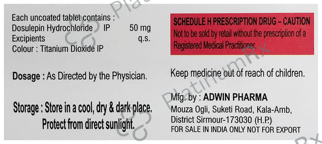 Dothwell 50mg Tablet 10s