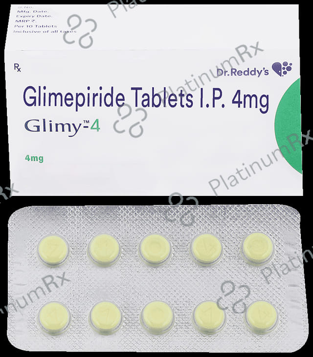 Glimy 4mg Tablet 10s