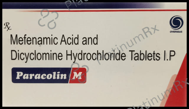 Paracolin M 250/10mg Tablet 10s
