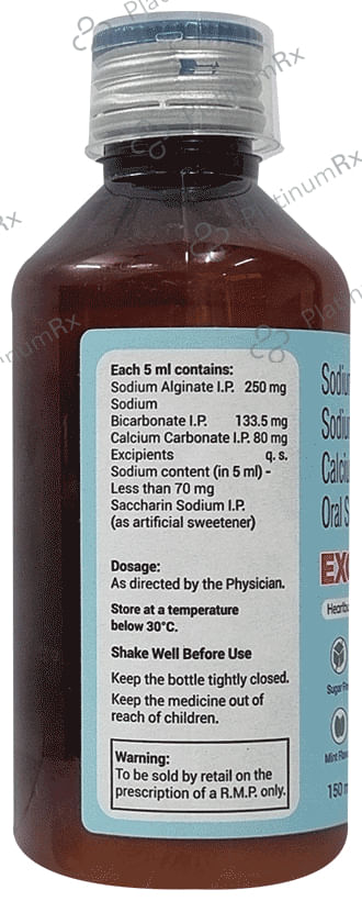 Exceraft Mint Sugar Free Oral Suspension 150ml