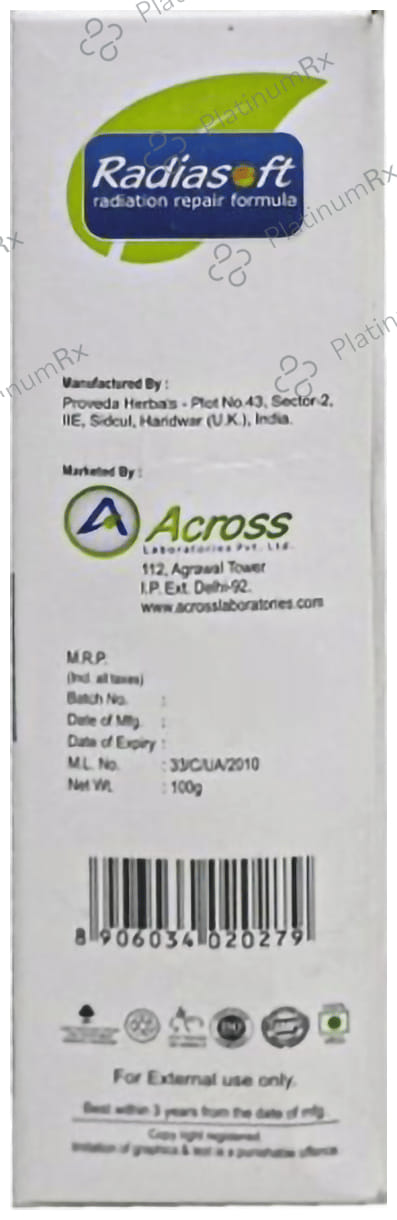 Radiasoft Cream 100gm