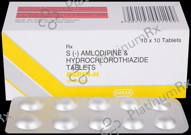 Espin H 2.5/12.5mg Tablet 10s