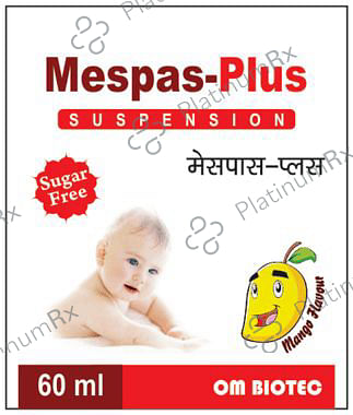 Mespas-Plus Oral Suspension Mango Sugar Free