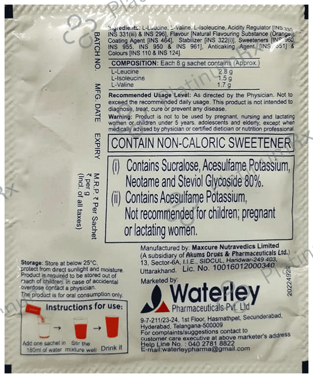 Hepsure Orange Sugar Free Sachet 8gm